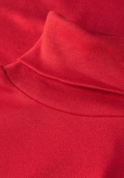 Basic shirt met coltrui