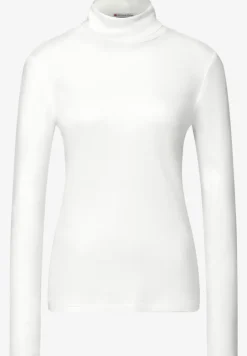 Basic shirt met coltrui