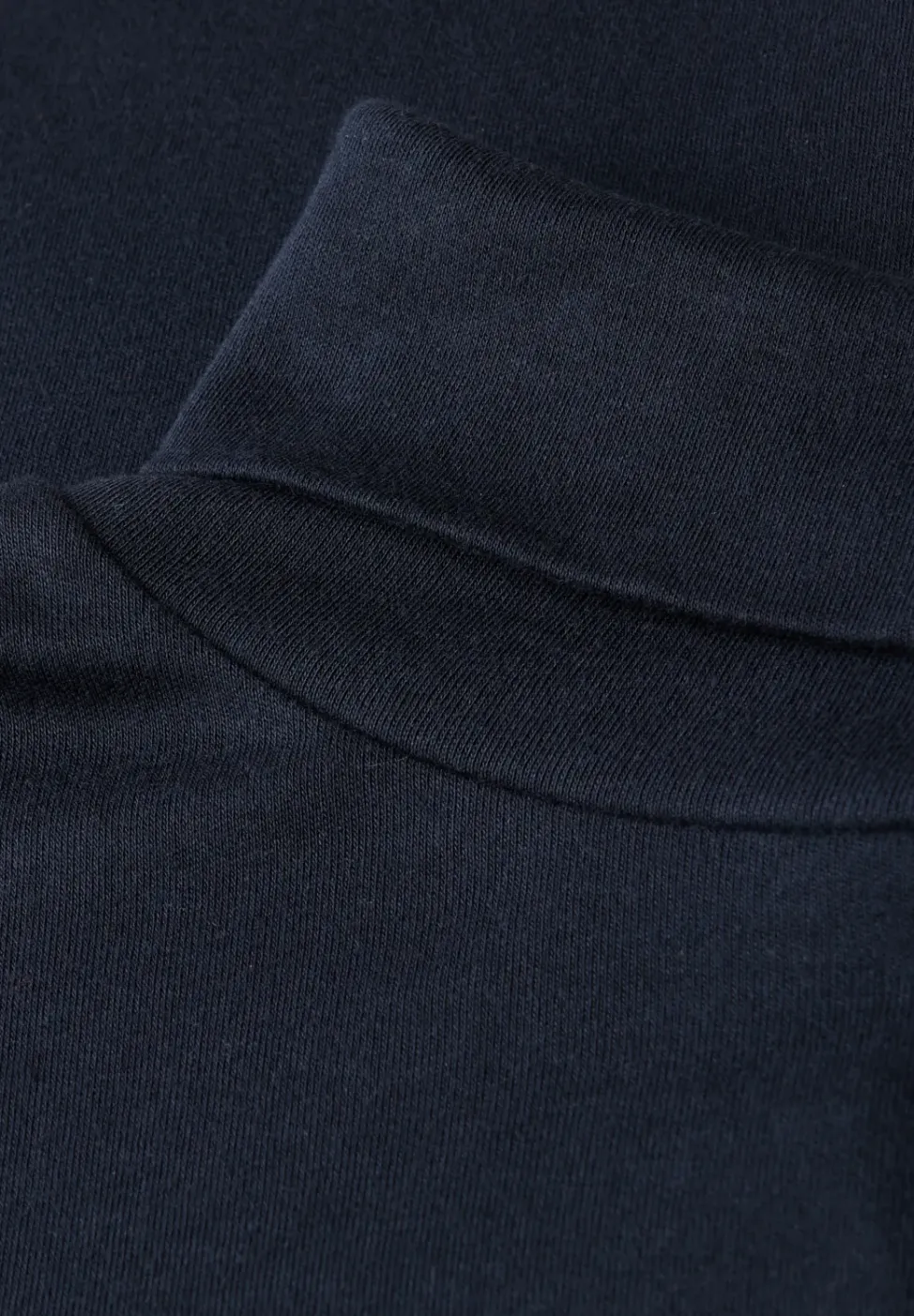 Basic shirt met coltrui