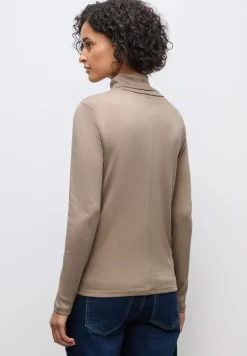 Basic shirt met coltrui