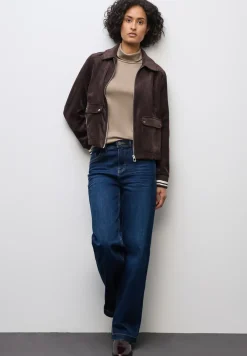Basic shirt met coltrui