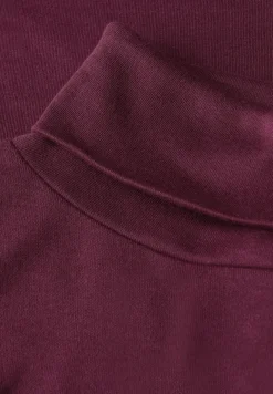 Basic shirt met coltrui
