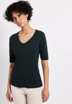 Basic shirt met korte mouwen