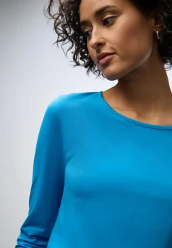 Basic shirt met lange mouwen