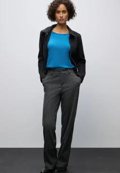Basic shirt met lange mouwen