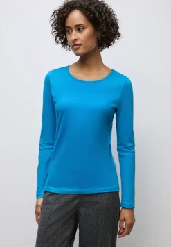 Basic shirt met lange mouwen