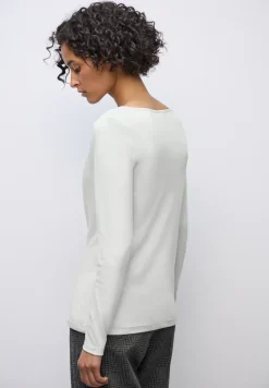 Basic shirt met lange mouwen