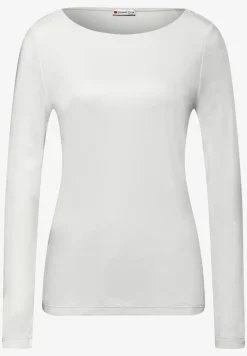 Basic shirt met lange mouwen