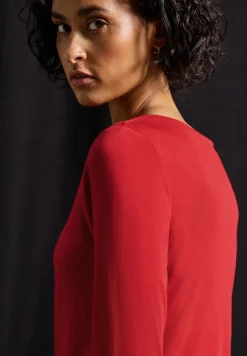 Basic shirt met lange mouwen