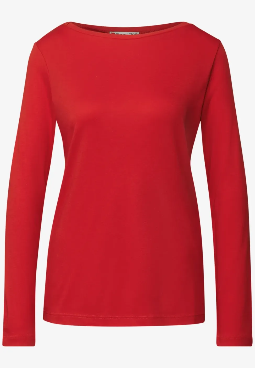Basic shirt met lange mouwen