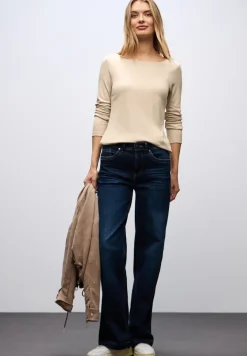 Basic shirt met lange mouwen
