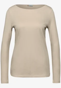 Basic shirt met lange mouwen