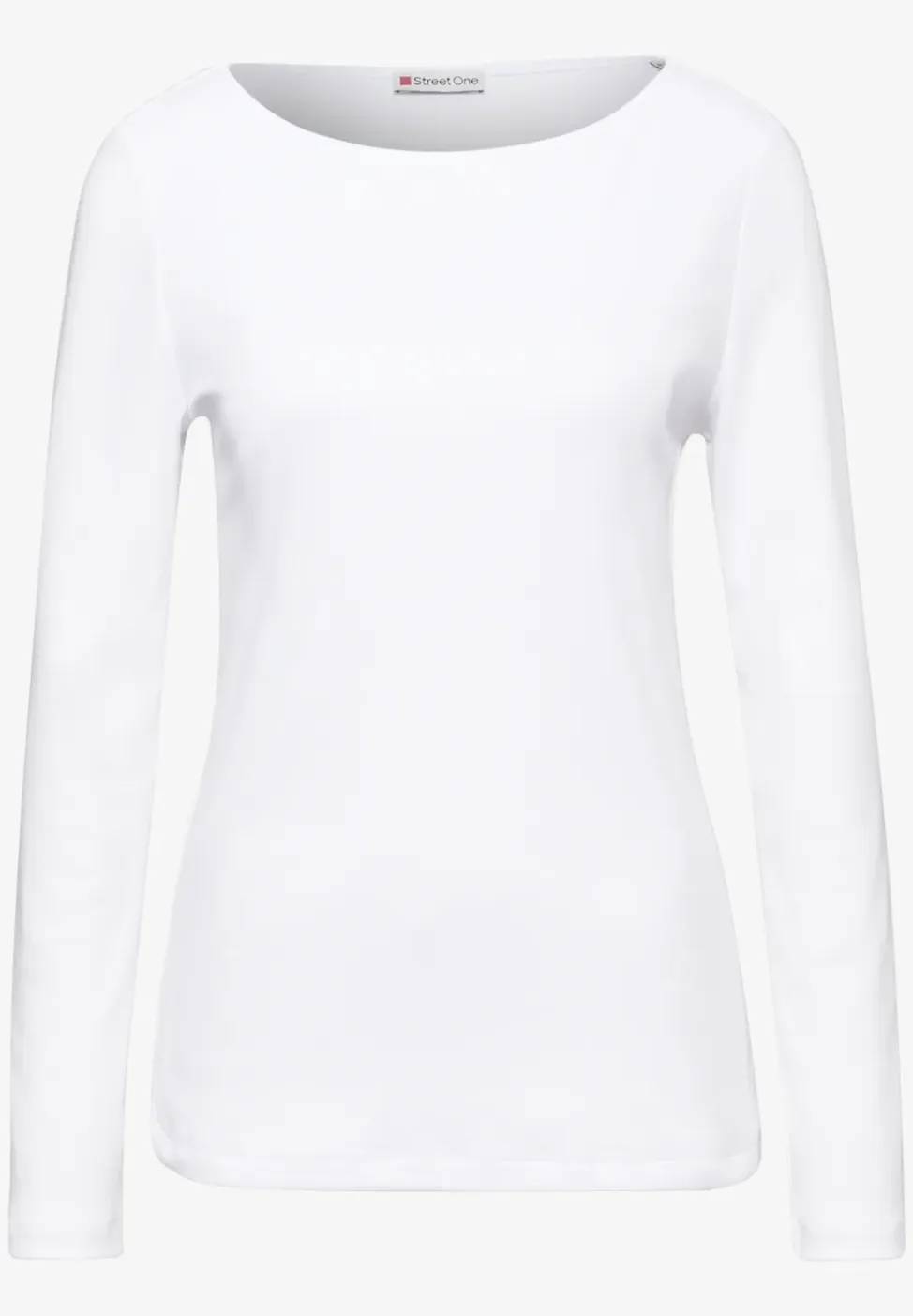 Basic shirt met lange mouwen