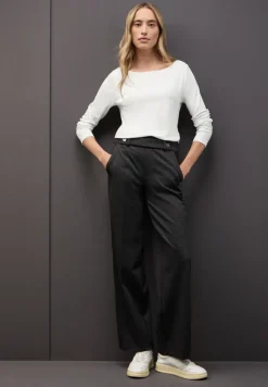Basic shirt met lange mouwen
