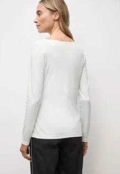 Basic shirt met lange mouwen