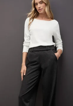 Basic shirt met lange mouwen