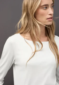 Basic shirt met lange mouwen