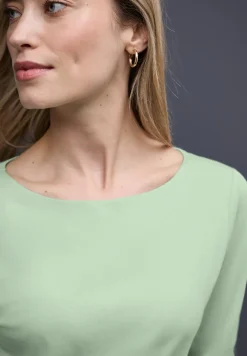 Basic shirt met lange mouwen