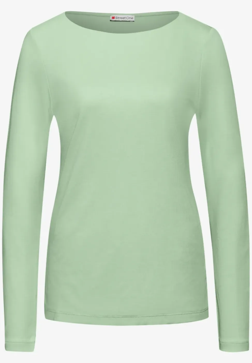 Basic shirt met lange mouwen