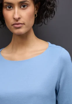 Basic shirt met lange mouwen