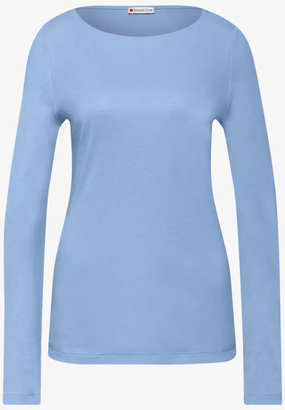 Basic shirt met lange mouwen