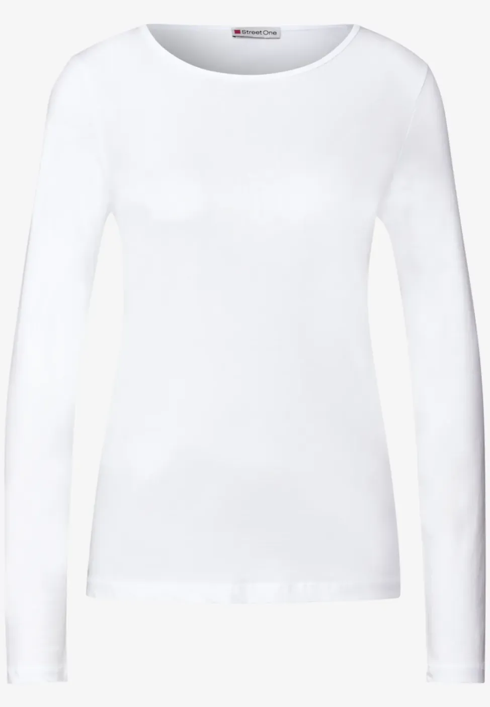 Basic shirt met lange mouwen