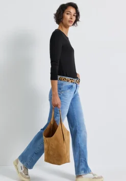 Basic shirt met lange mouwen