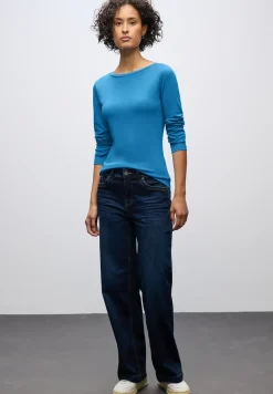 Basic shirt met lange mouwen