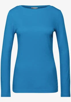 Basic shirt met lange mouwen
