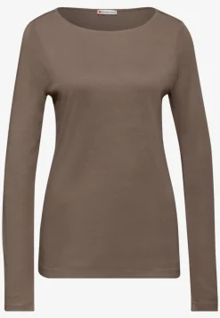 Basic shirt met lange mouwen