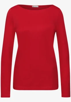 Basic shirt met lange mouwen