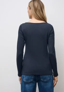 Basic shirt met lange mouwen