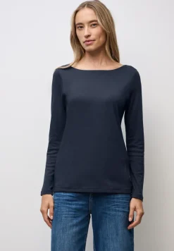Basic shirt met lange mouwen