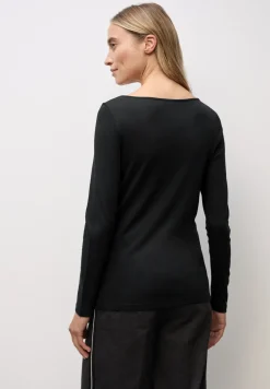 Basic shirt met lange mouwen