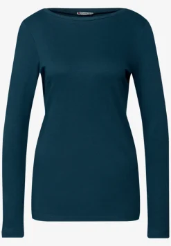 Basic shirt met lange mouwen