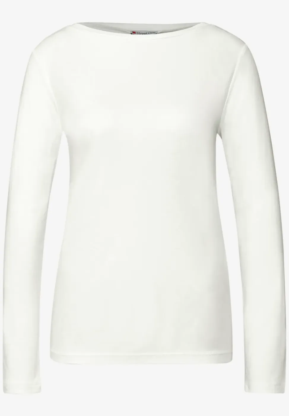Basic shirt met lange mouwen