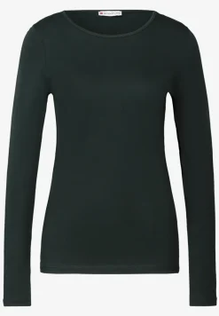 Basic shirt met lange mouwen