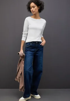 Basic shirt met lange mouwen