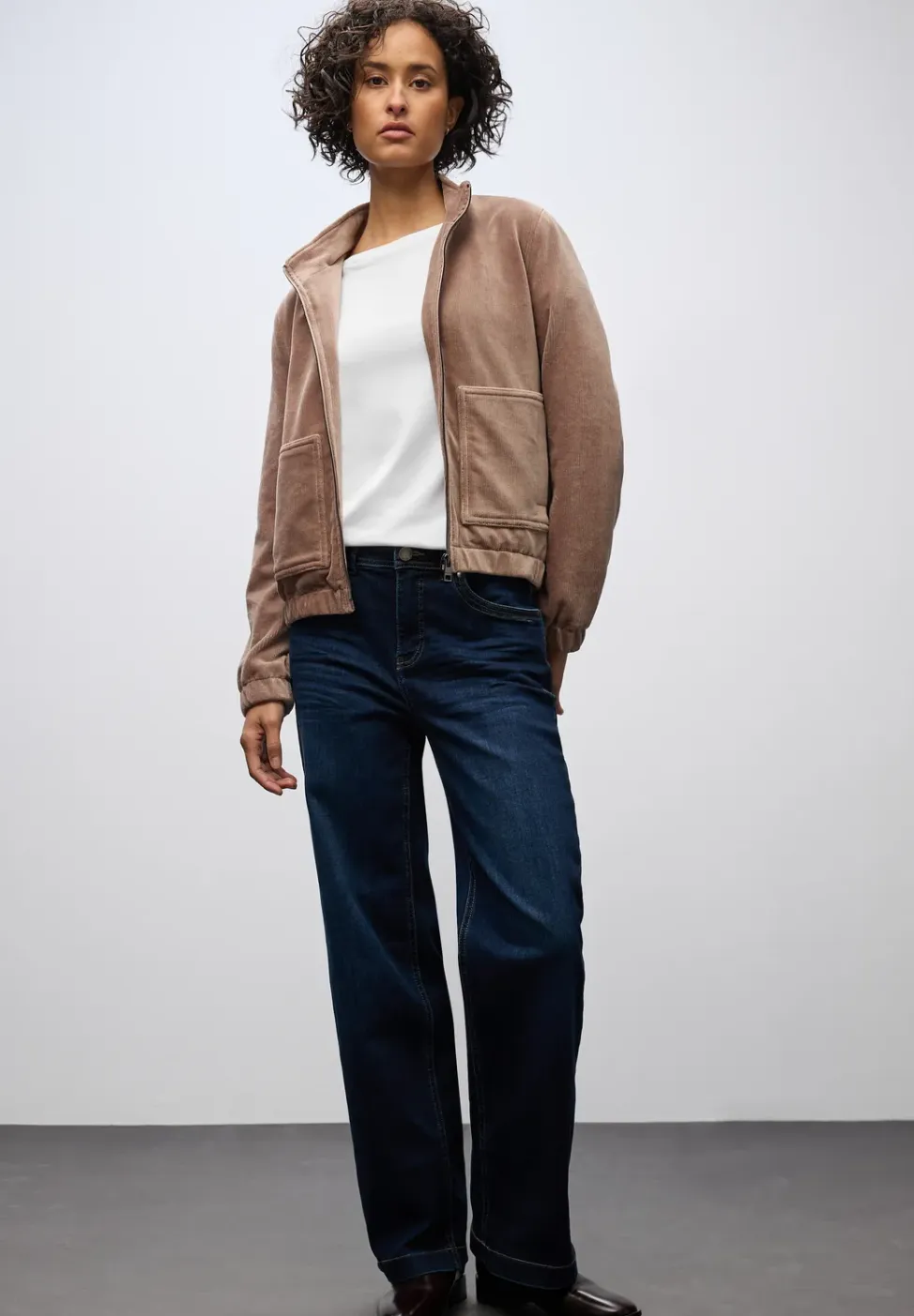 Basic shirt met lange mouwen