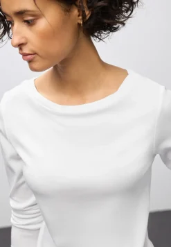Basic shirt met lange mouwen
