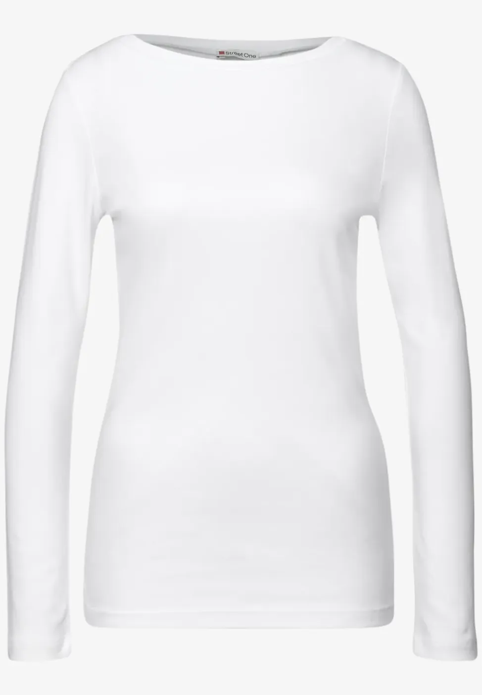 Basic shirt met lange mouwen