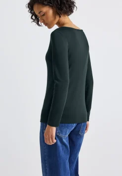 Basic shirt met lange mouwen