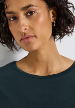 Basic shirt met lange mouwen