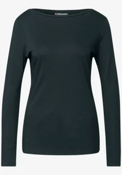 Basic shirt met lange mouwen