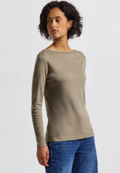 Basic shirt met lange mouwen