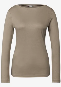 Basic shirt met lange mouwen