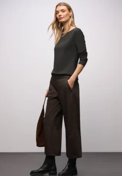 Basic shirt met lange mouwen