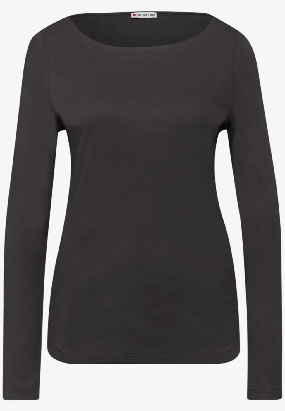 Basic shirt met lange mouwen