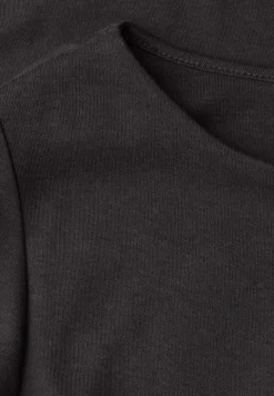 Basic shirt met lange mouwen