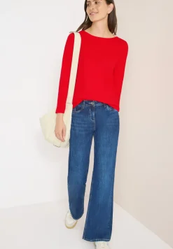 Basic shirt met lange mouwen